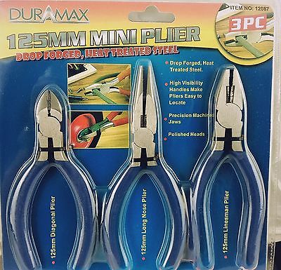 Pliers 13cm Set of 3 Types